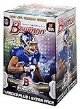 2015 Bowman NFL Football Series Unopened Blaster Box Made By Topps That Contains 8 Packs with 7 Cards Per for a Total of 56 Cards Per Box with Chance for Autographs