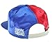 DC Comics Harley Quinn Property of Joker Satin Snapback Hat, Red & Blue, One Size