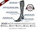 SB SOX Compression Socks (20-30mmHg) for Men & Women – Best Compression Socks for All Day Wear, Better Blood Flow, Swelling! (Small, Gray/Black)