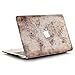 Lykoko Matte Plastic Hard Case Cover with Keyboard Cover for MacBook Air 13 Inch (Models: A1369 and A1466) (World Map #2)