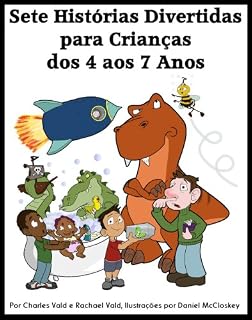 Livro Sete Histórias Divertidas para Crianças dos 4 aos 7 Anos