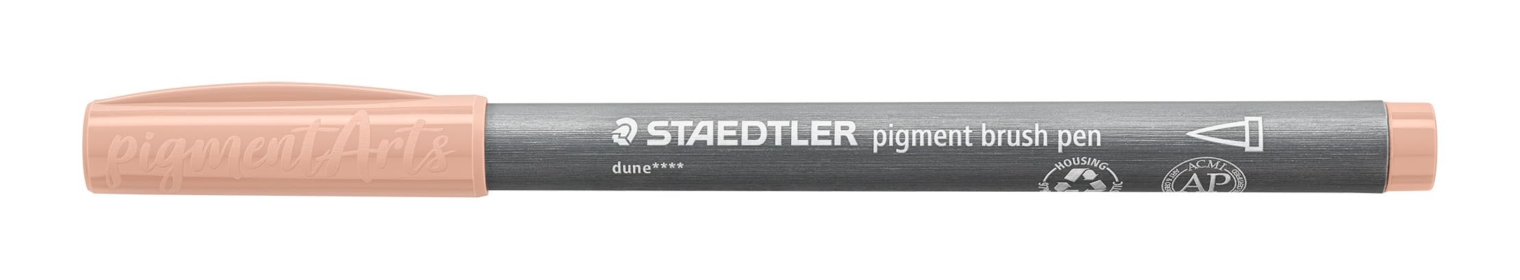 STAEDTLER 371-470 Pigment Arts Brush Pen - Dune (Box of 10)