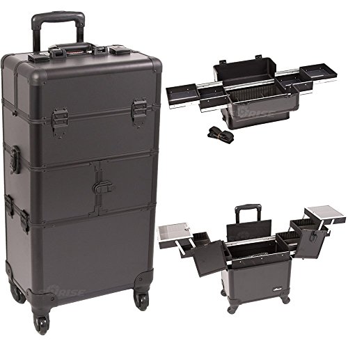 Sunrise Outdoor Travel Professional Cosmetic Holder Black Smooth