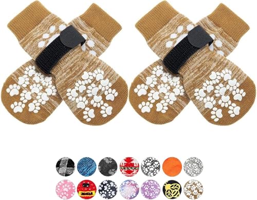 EXPAWLORER Anti-Slip Dog Socks
