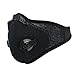 Dukars Sports Mask, Dustproof Mask Activated Carbon Filtration Exhaust Gas Anti Pollen Allergy PM2.5 Workout Running Motorcycle Cycling Mask