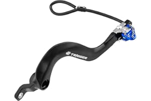 ZETA RACING Zeta Aluminum Trigger Brake Pedal Blue for Yamaha ZE90-7346
