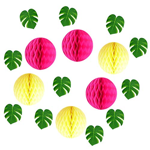 4 Qians+Party+Tropical+Hawaiian+Decorations