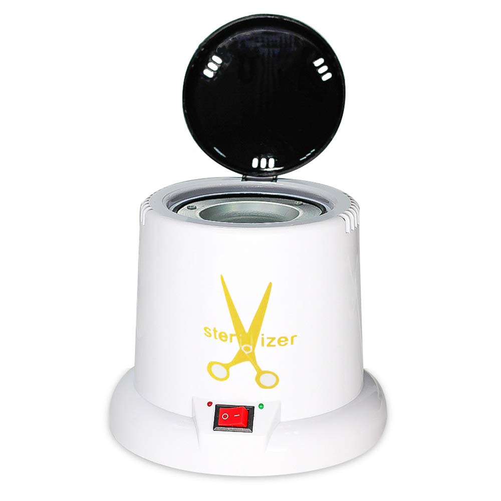 Nail Sterilizer Pinkiou Nail Art Tools Cleaner Pot for Manicure Salon Nipper Clean Machine Scissor Sterilizing Equipment: Beauty