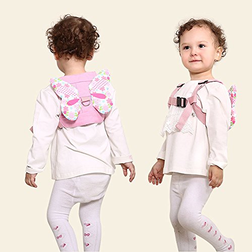 3 Toddlers+Walking+Wristband+Assistant+Butterly