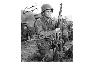 PHOTO AUDIE MURPHY AUTOGRAPHED COPY AM-X05