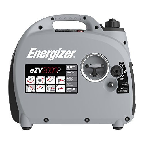Energizer eZV2000P 2000W Gas Powered Portable Inverter Generator with