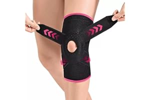 Knee Brace for Knee Pain, Knee Brace with Side Stabilizers for Man Women,Knee Wrap for Arthritis, Meniscus Tear, ACL, Knee Pa