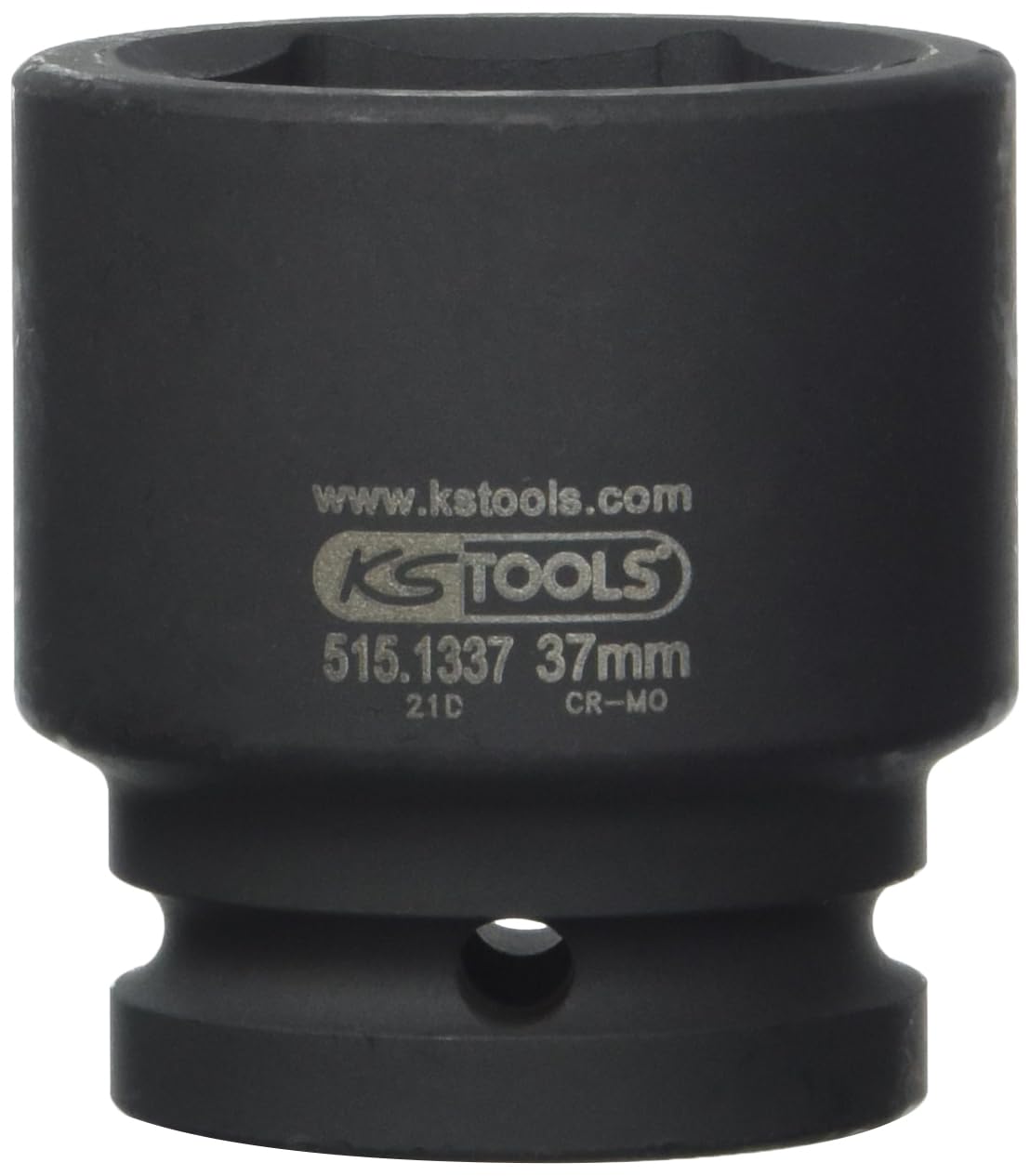 KS Tools 515.1337 3/4-inch 37mm Short Impact Socket