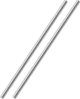 OFFCUP 304 Stainless Steel Round Rods 8mm x 300mm, 2pcs