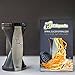 Life Dynamics Spiral Slicer, Zucchini Pasta Maker, Vegetable Slicer, Spiralizer, HandHeld Black