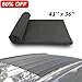 Car Roof Mat Cargo Pad Protective Mat Rack Pad (43’’x36’’) Cushioned Layer Non-slip Heavy Duty Elastic Soft for Car SUV Truck Carrying Cargo Bags Bikes Paddle by Depp's