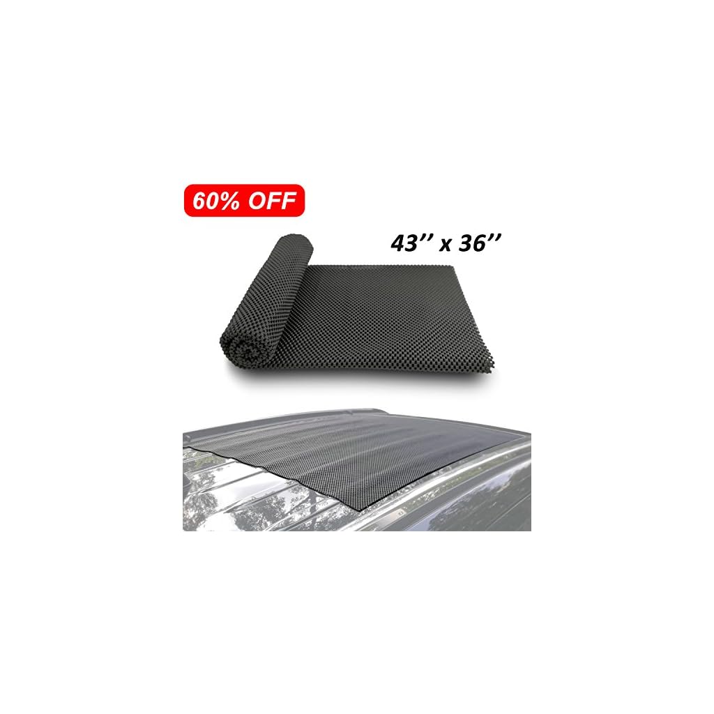 Depp's Car Roof Mat Cargo Pad Protective Mat Rack Pad (43’’x36