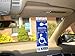 JL Safety Visortag® Vertical The Best Available Way to Easily Protect, Display & Swing Away a Handicap Parking Placard. Hard Plastic to Withstand Sun Heat & Protect Your Disabled Tag. Made in USA