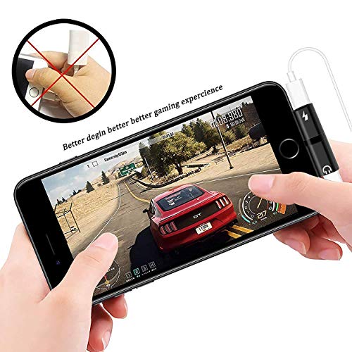 image for Hamdol for iPhone Adapter Headphone Jack Adapter for iPhone8/8Plus/7/7