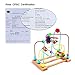 [US CPSC Certified] BATTOP Wooden Bead Roller Coaster First Bead Maze for Kids