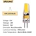 DiCUNO 2 Watt G4 LED Bi-Pin Base COB 12V Light Bulb Warm White 3000K Waterproof Halogen G4 20W ~ 25W led Replacement Pack of 10