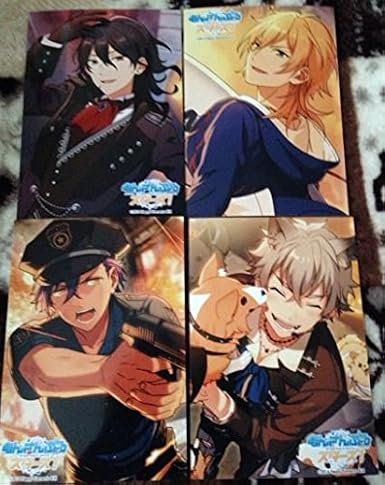 Amazon あんさんぶるスターズ 生ブロマイド Undead 零 薫 晃牙 アドニス アニメ 萌えグッズ 通販