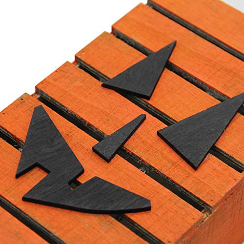2 Pack Pumpkin Wooden Light - Image 5