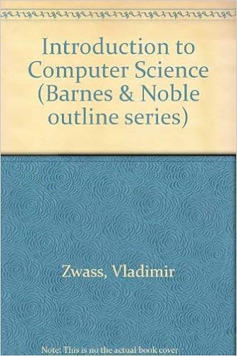 Introduction To Computer Science Barnes Noble Outline Series