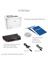 HP LaserJet Pro M452nw Wireless Impresora de color (cf388 a # Bgj)