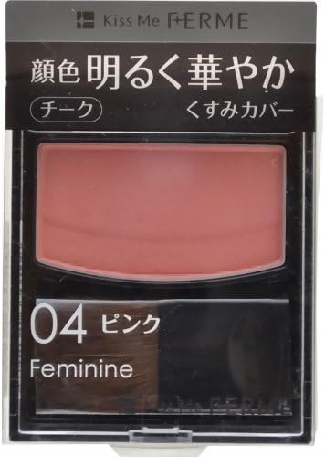 Kiss Me Ferme Brightning Cheek 04 - Pink