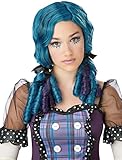 Teal Doll Curls Kids Wig