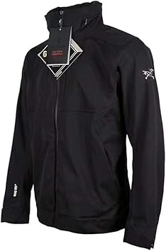 Amazon U Betto メンズ ゴアテックス ジャケット 釣りウェア フィッシングジャケット 防水 通気 帽子付き 釣り フィッシング 登山 ハイキング アウトドア ブラック N P フィッシングジャケット