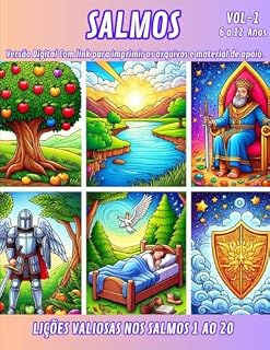 Livro Salmos 1 ao20: Lições Valiosas nos Salmos (Lições Valiosas no Livro de Salmos)