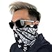 Outdoor Face Mask - Perfect for Motorcycle Riding, Skiing, Snowboarding, Fishing - Works as Dust Mask, Neck Gaiter, Balaclava, Bandana, Fashion - Breathable Seamless Microfiber (American Flag)