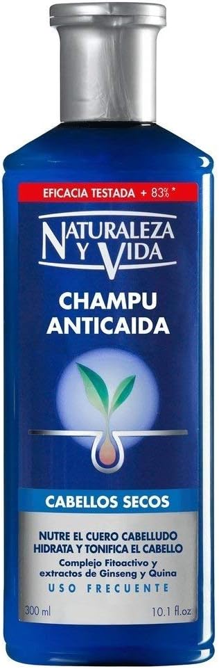 Hair loss Shampoo Dry Hair / Tones and Moisturizer / Hair Loss effectiveness 83% after 6 months use
