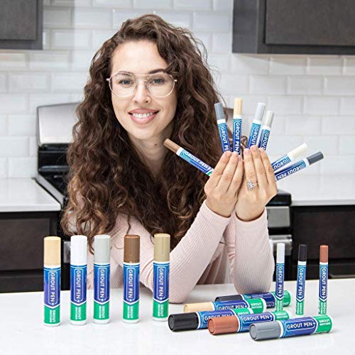 Grout Pen Light Grey Tile Paint Marker Waterproof Tile Grout Colorant