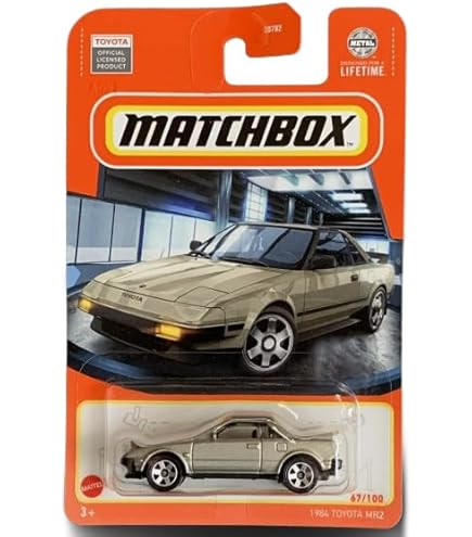 Matchbox 1984 Toyota MR2, [White] 14/100 : Amazon.ca: Toys & Games