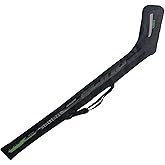 Waterproof Travel Hockey Stick Bag - Holds 2 Goalie or 3 Player Sticks, Portable with Shoulder Strap