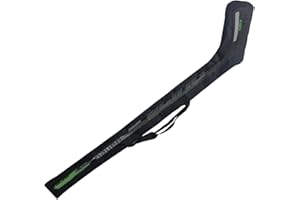 Waterproof Travel Hockey Stick Bag - Holds 2 Goalie or 3 Player Sticks, Portable with Shoulder Strap