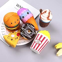 6pcs Slow Rising squishies Squishy Toys Jumbo
