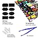 Brapork Liquid Chalk Markers [ Pack of 32 Color ] - For Chalkboard Signs, Blackboards, Glass, Windows, Car Doodle