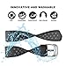 Jobese Compatible with Fitbit Charge 2 Bands, 3 Pack Soft Breathable Silicone Adjustable Sport Replacement Wristbands Compatible with Fitbit Charge 2 Bands for Women Men Large Small