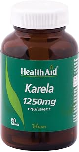 HealthAid Karela Extract 4 x 60 Vegan Tablets 240 Tablets view 1