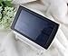 30000mAh Dual USB Solar Panel Power Bank External Battery Charger for iPhone HTC (Black)