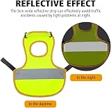 DONGKER Chicken Reflective Vest Poultry Hen Saddle Apron Adjustable Strap Duck view 6