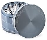 Chromium Crusher 2.2 Inch 4 Piece Tobacco Spice Herb Grinder - Light Blue
