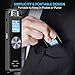 Digital Voice Recorder,TENSAFEE 16GB Activated Sound Audio Recorder Dictaphone,Portable HD USB digital Recorder with Double Microphone Support TF Card 32G Expand for Lectures/Meetings/Interviews/Class