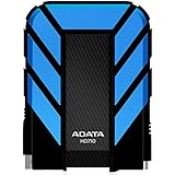 ADATA HD710 1TB USB 3.0 Hight Speed IP68 Military Grade Waterproof Dustproof Shockproof Ruggedized External Hard Drive, Blue (AHD710-1TU3-CBL)