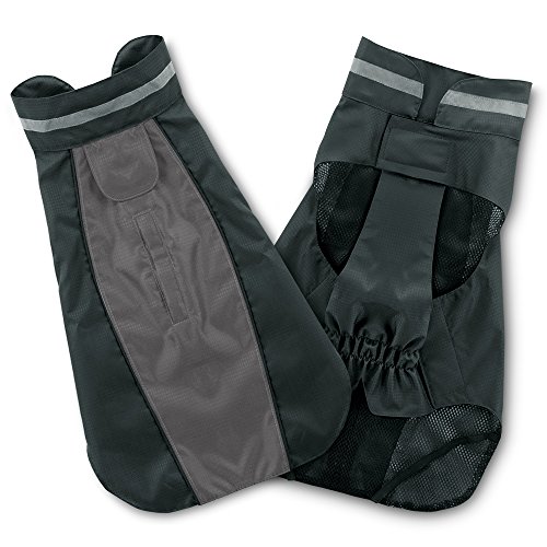 Voyager Dog Windbreaker by Best Pet Supplies - Gray, Small