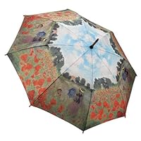 GALLERIA ENTERPRISES, INC. Poppy Field Stick Umbrella